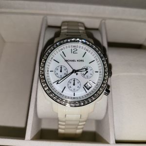 White Michael Kors watch